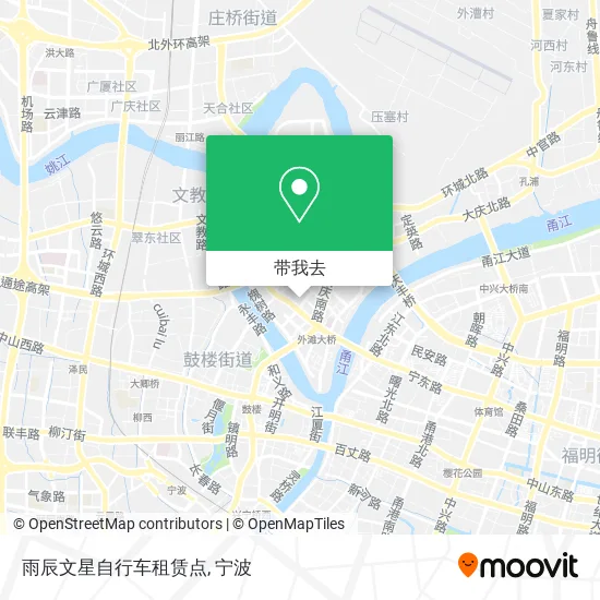 雨辰文星自行车租赁点地图