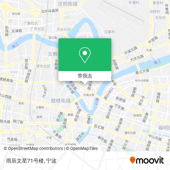 雨辰文星71号楼地图