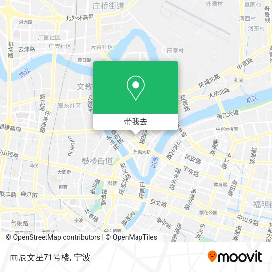 雨辰文星71号楼地图