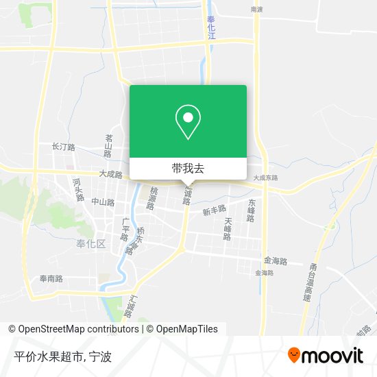 平价水果超市地图