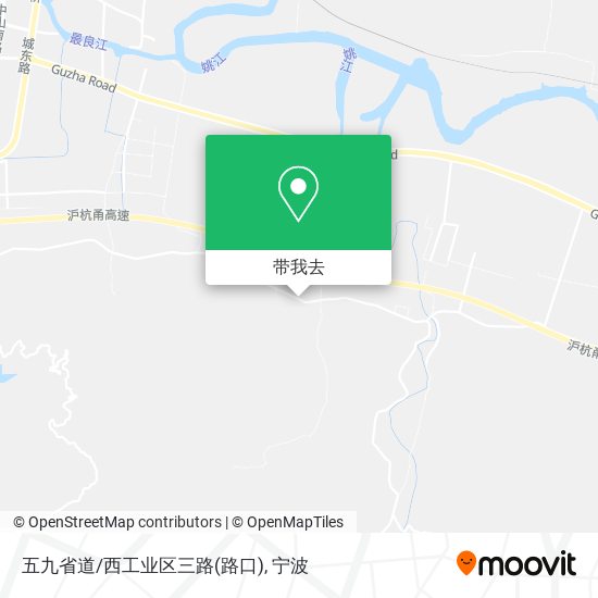 五九省道/西工业区三路(路口)地图