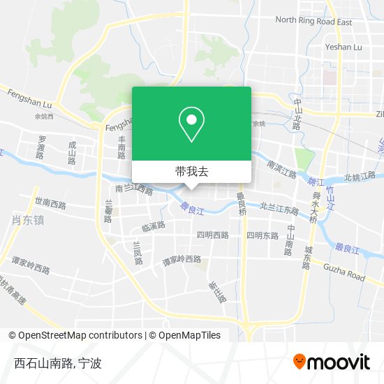 西石山南路地图