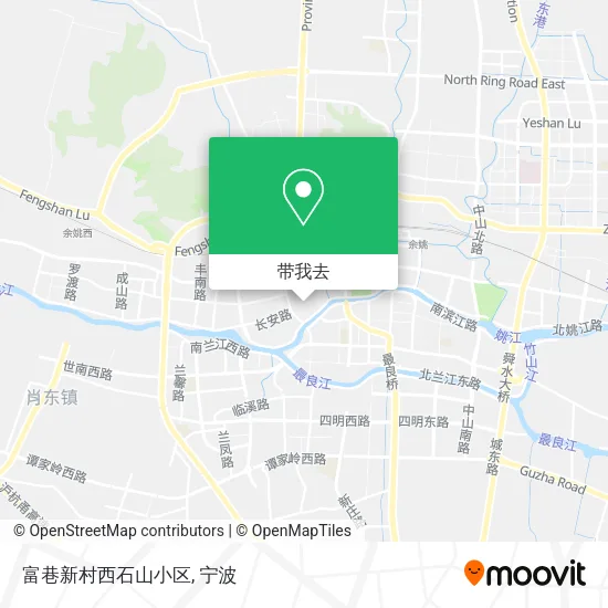 富巷新村西石山小区地图