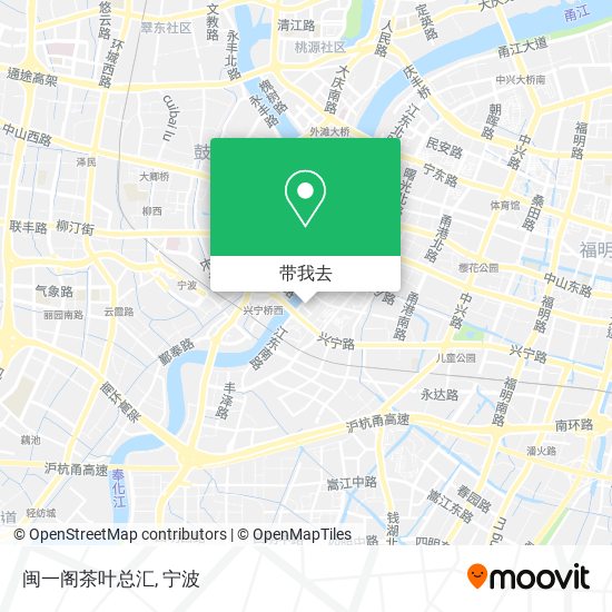 闽一阁茶叶总汇地图