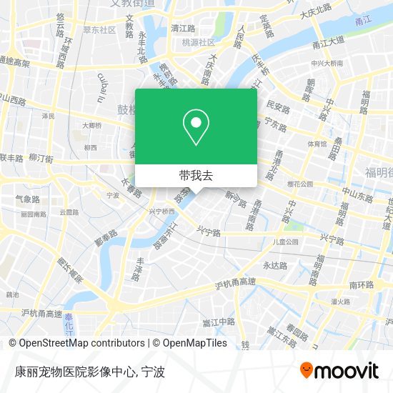康丽宠物医院影像中心地图