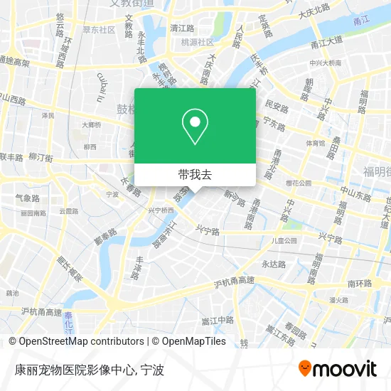 康丽宠物医院影像中心地图