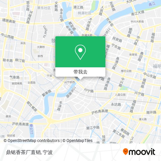 鼎铭香茶厂直销地图