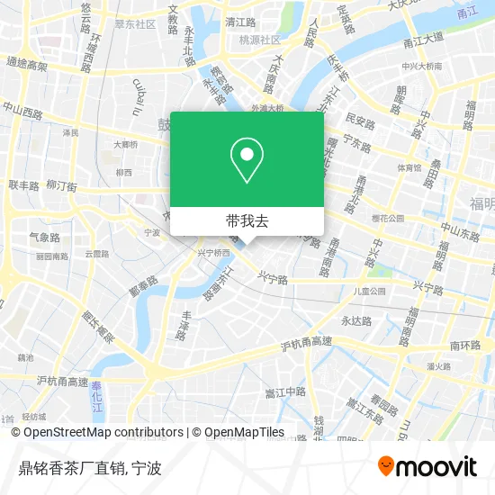 鼎铭香茶厂直销地图