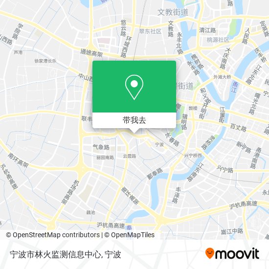 宁波市林火监测信息中心地图
