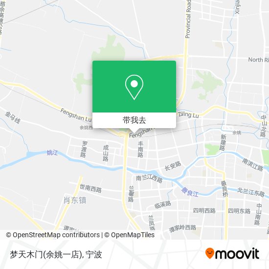 梦天木门(余姚一店)地图