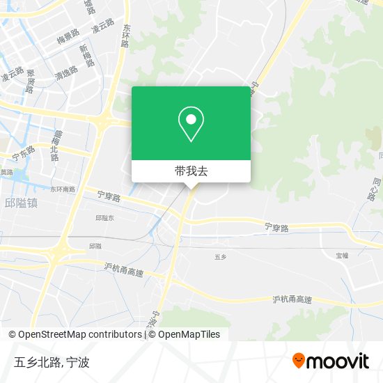 五乡北路地图