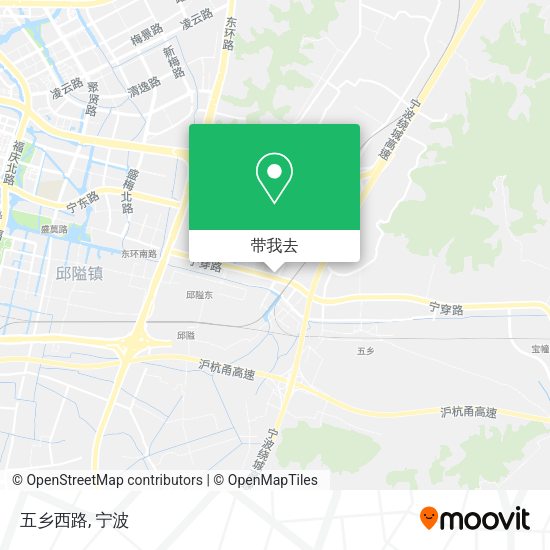 五乡西路地图