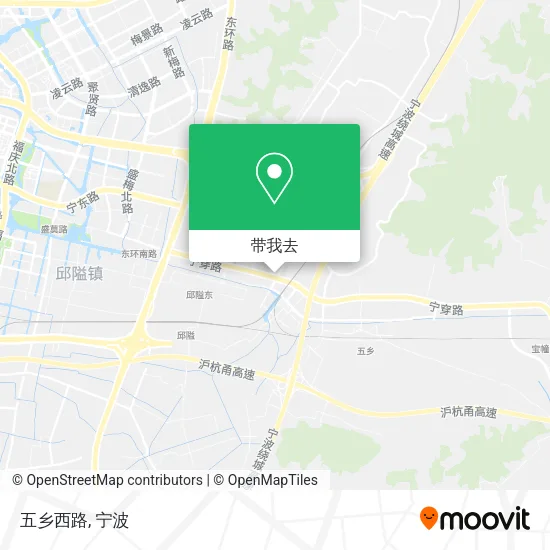 五乡西路地图
