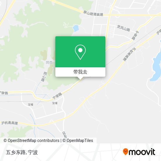 五乡东路地图