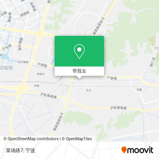 菜场路7地图
