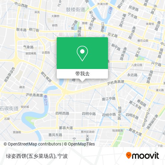 绿姿西饼(五乡菜场店)地图
