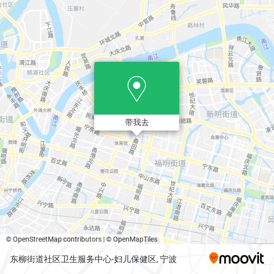 东柳街道社区卫生服务中心-妇儿保健区地图