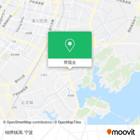 锦绣钱湖地图