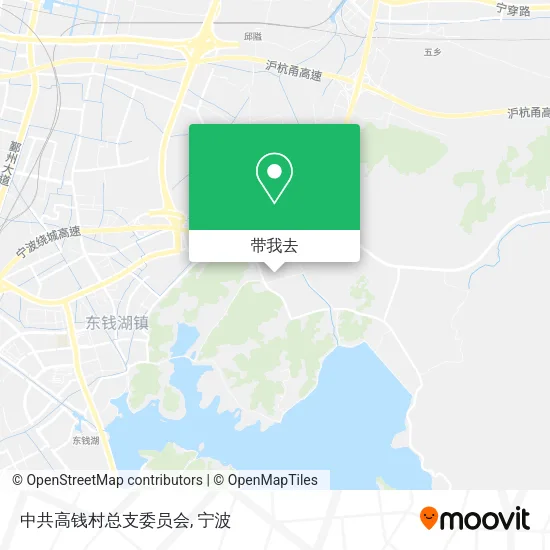 中共高钱村总支委员会地图