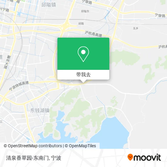 清泉香草园-东南门地图