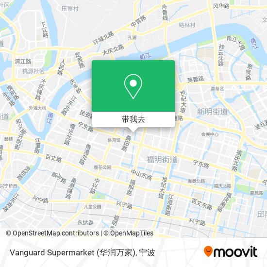 Vanguard Supermarket (华润万家)地图