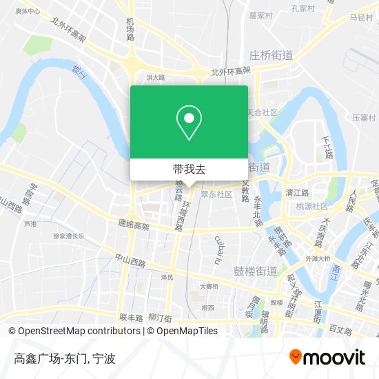高鑫广场-东门地图