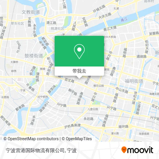 宁波营港国际物流有限公司地图