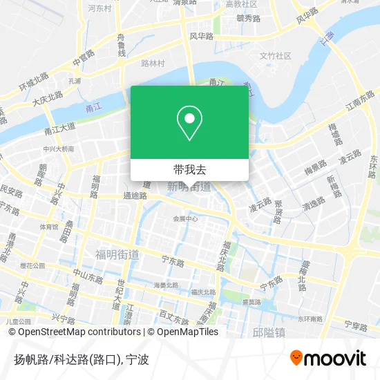 扬帆路/科达路(路口)地图