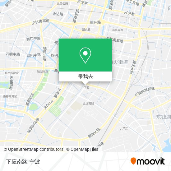 下应南路地图
