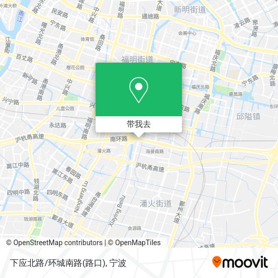 下应北路/环城南路(路口)地图