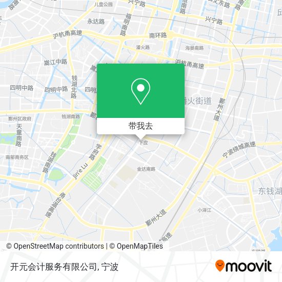 开元会计服务有限公司地图