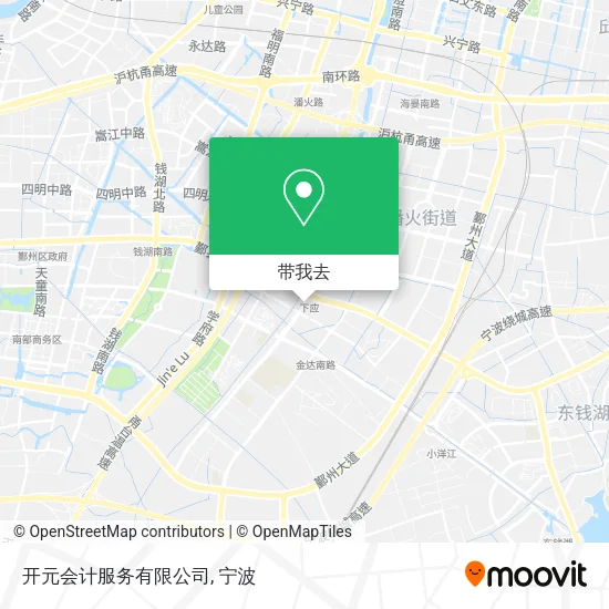 开元会计服务有限公司地图