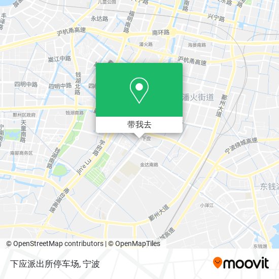 下应派出所停车场地图