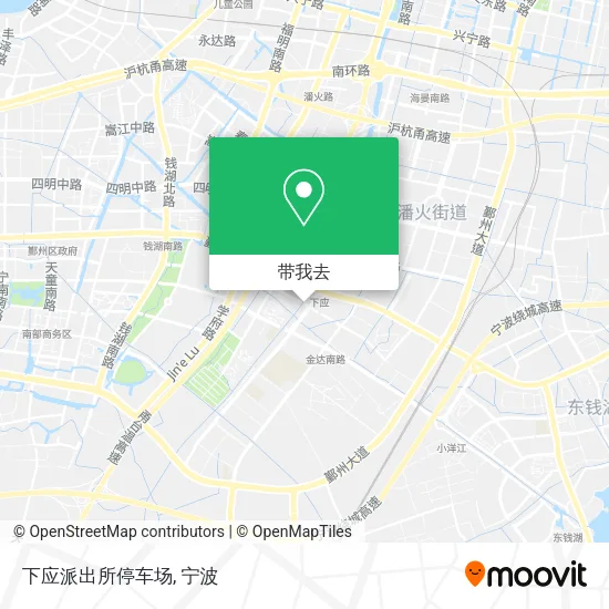 下应派出所停车场地图
