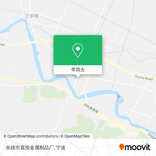 余姚市嘉悦金属制品厂地图