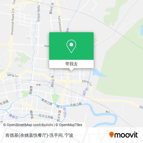 肯德基(余姚嘉悦餐厅)-洗手间地图