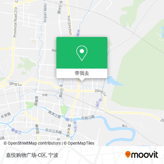 嘉悦购物广场-C区地图