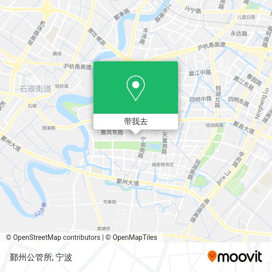 鄞州公管所地图