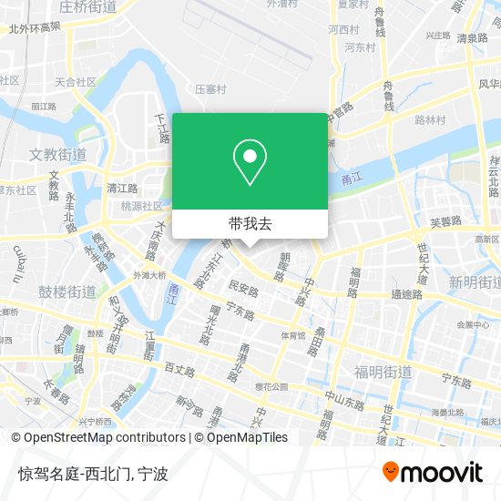 惊驾名庭-西北门地图