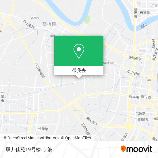 联升佳苑19号楼地图
