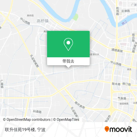 联升佳苑19号楼地图