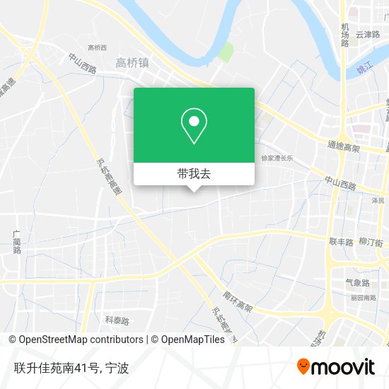 联升佳苑南41号地图