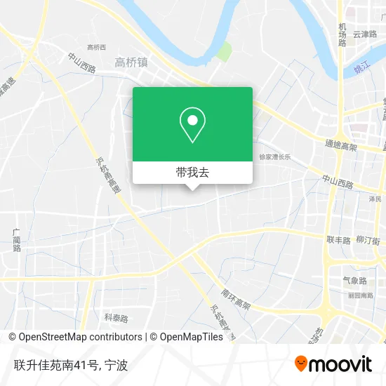 联升佳苑南41号地图