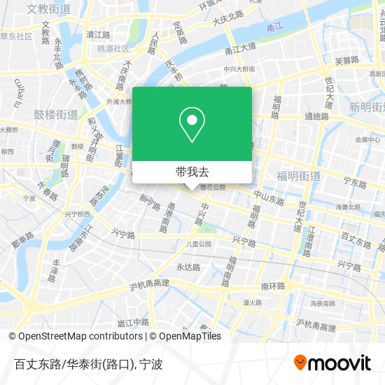 百丈东路/华泰街(路口)地图