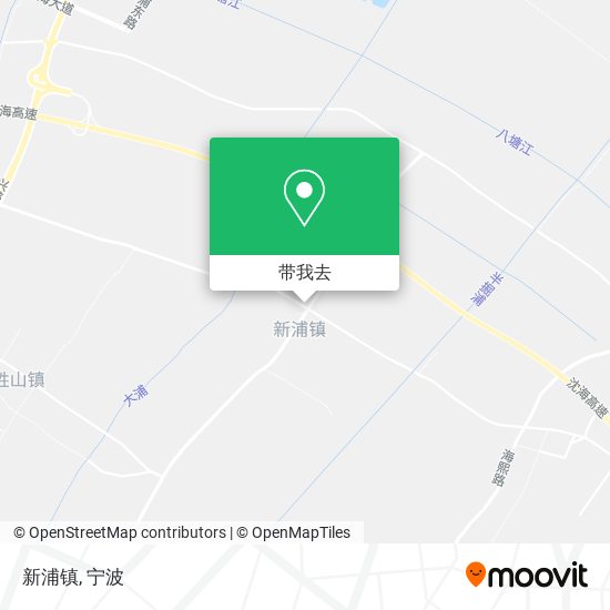 新浦镇地图