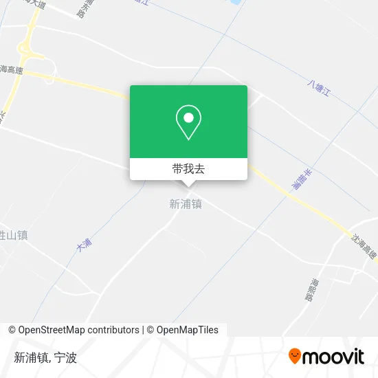 新浦镇地图