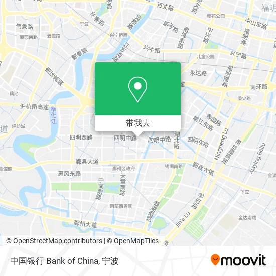 中国银行 Bank of China地图