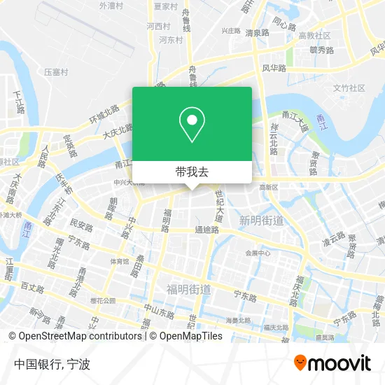 中国银行地图