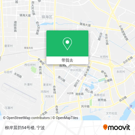 柳岸晨韵54号楼地图