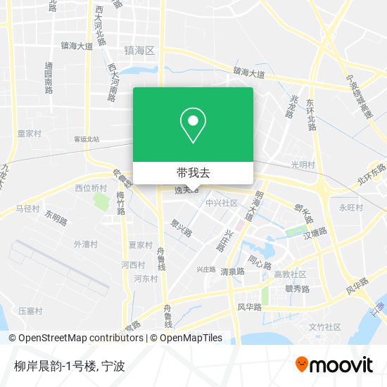 柳岸晨韵-1号楼地图